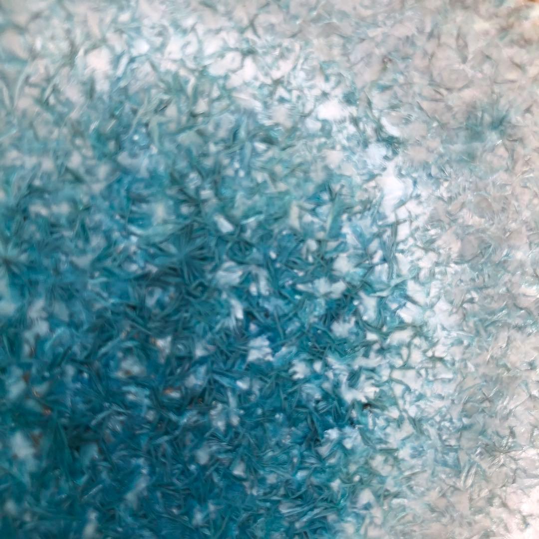 有田焼玉峰窯中尾哲彰銀河釉ブルー瑠璃色釉薬11.5cm布目小皿プレート5