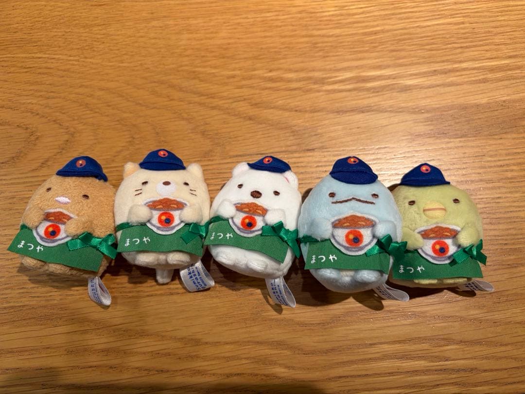 松屋オリジナル すみっコぐらし てのりぬいぐるみ 1000名限定当選品