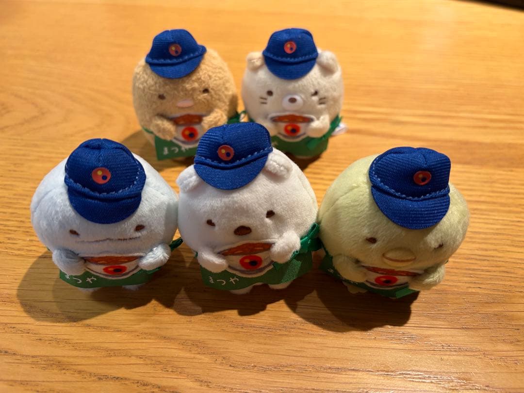 松屋オリジナル すみっコぐらし てのりぬいぐるみ 1000名限定当選品