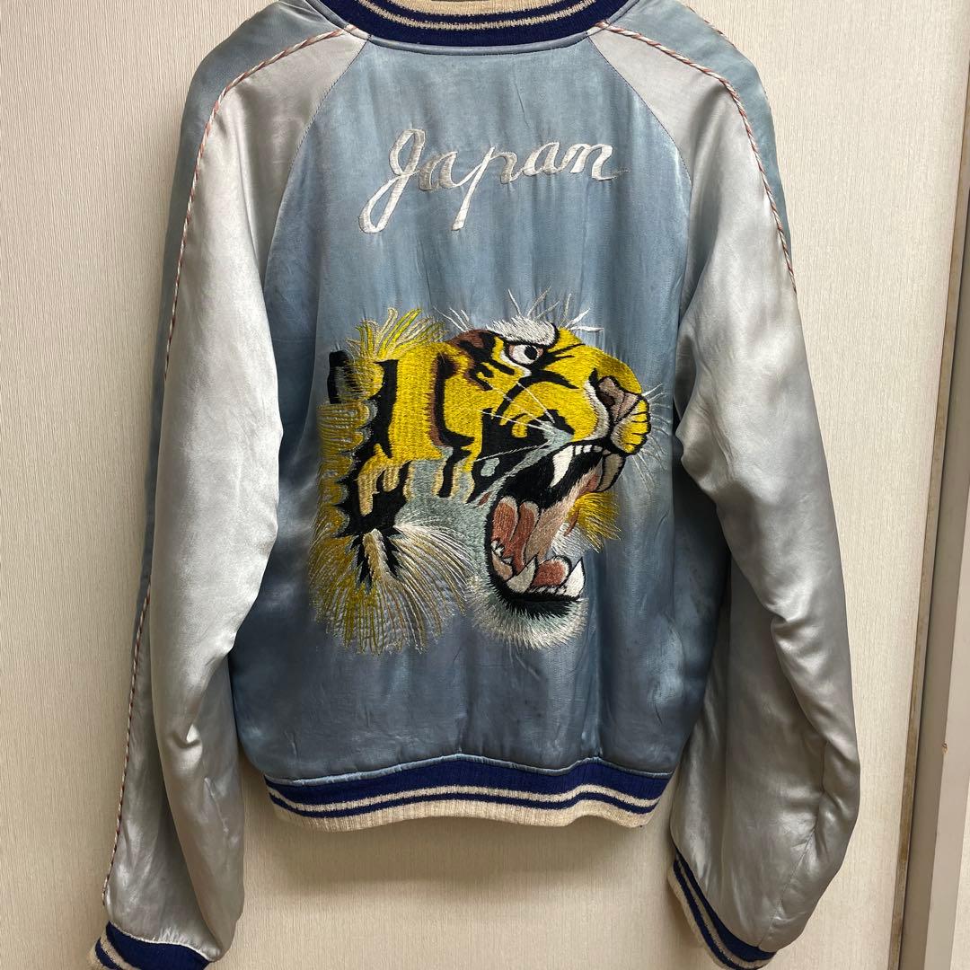 スカジャン/50s/ヴィンテージスカジャン/タイガーヘッド/顔虎