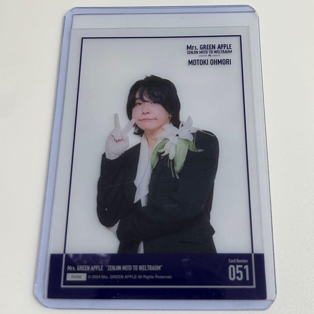 希少‼️】ミセスグリーンアップル フォトカード ゼンジン クリア レア