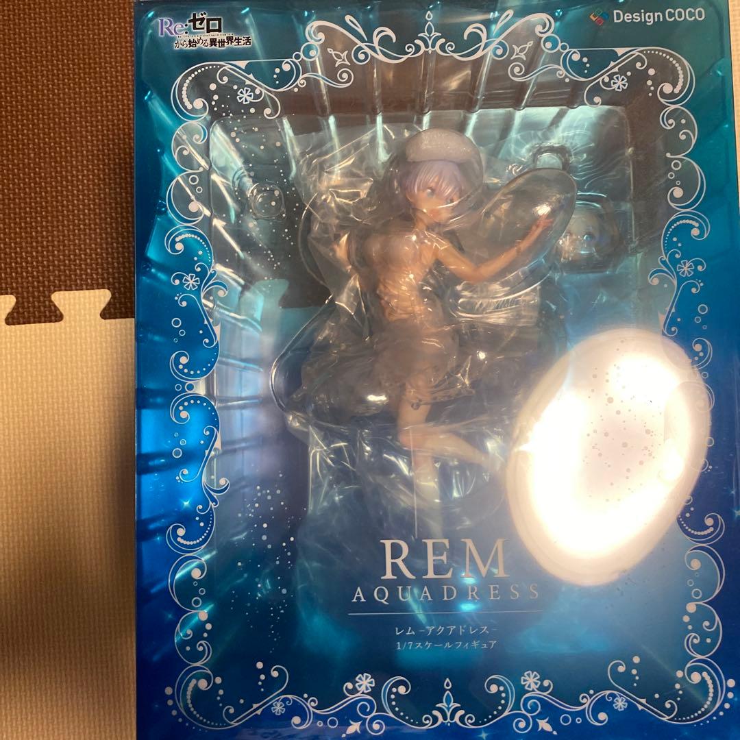 開封済　Re:ゼロから始める異世界生活 レム アクアドレス 美しい水のドレスを纏ったレムがスケールフィギュア化！ | 株式会社