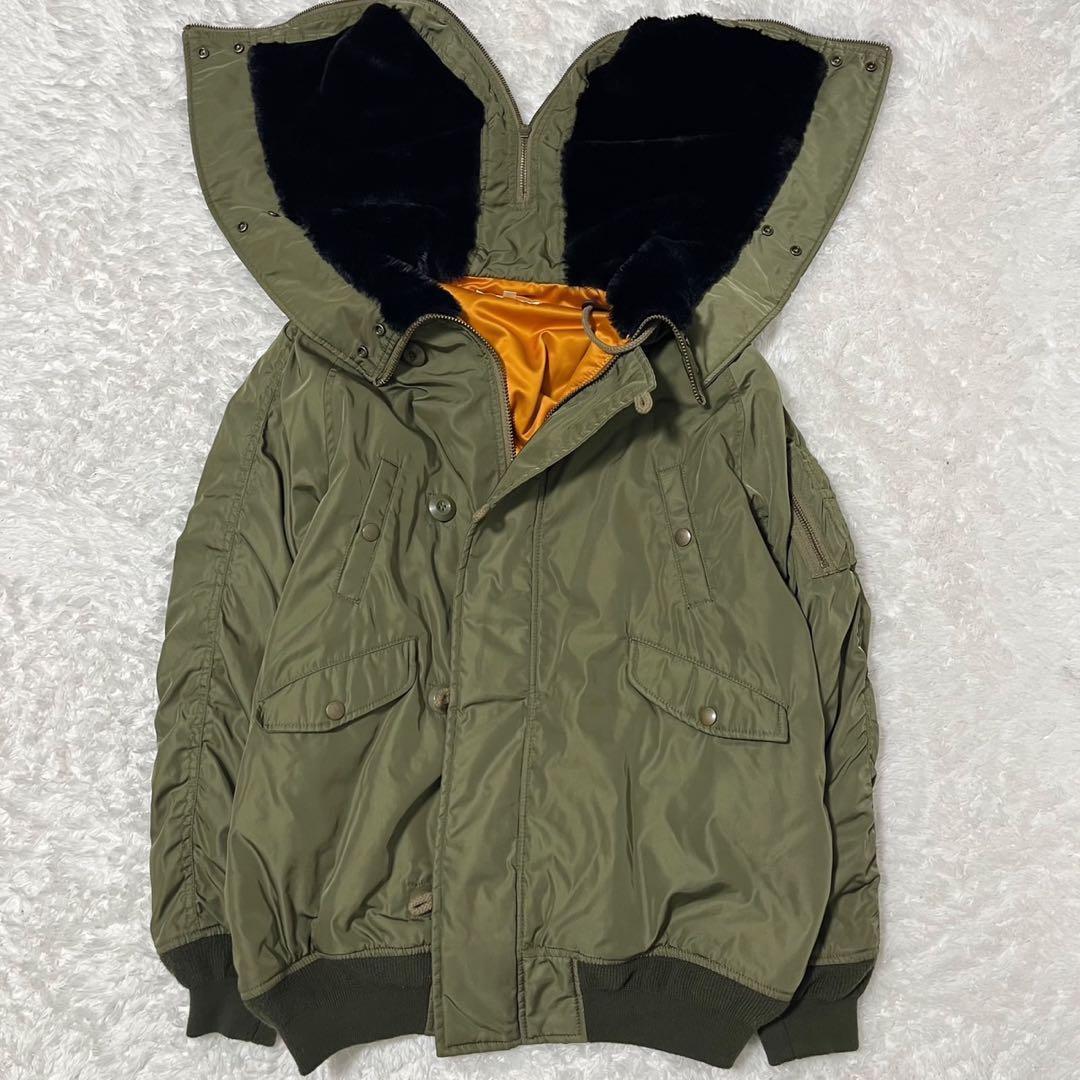 専用 moussy military type N2B & ラコステコート