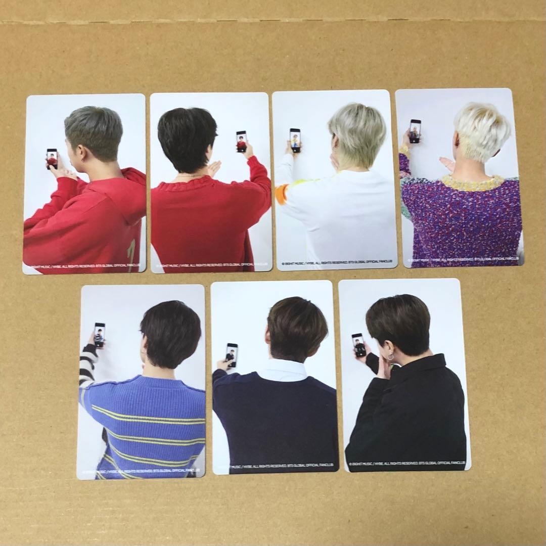 BTS 両面トレカ、ポストカード - メルカリ