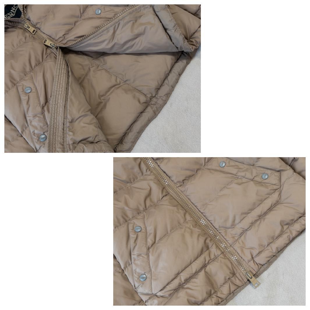 HERNO ダウンジャケット フード ベージュ ショート丈 44 - メルカリ