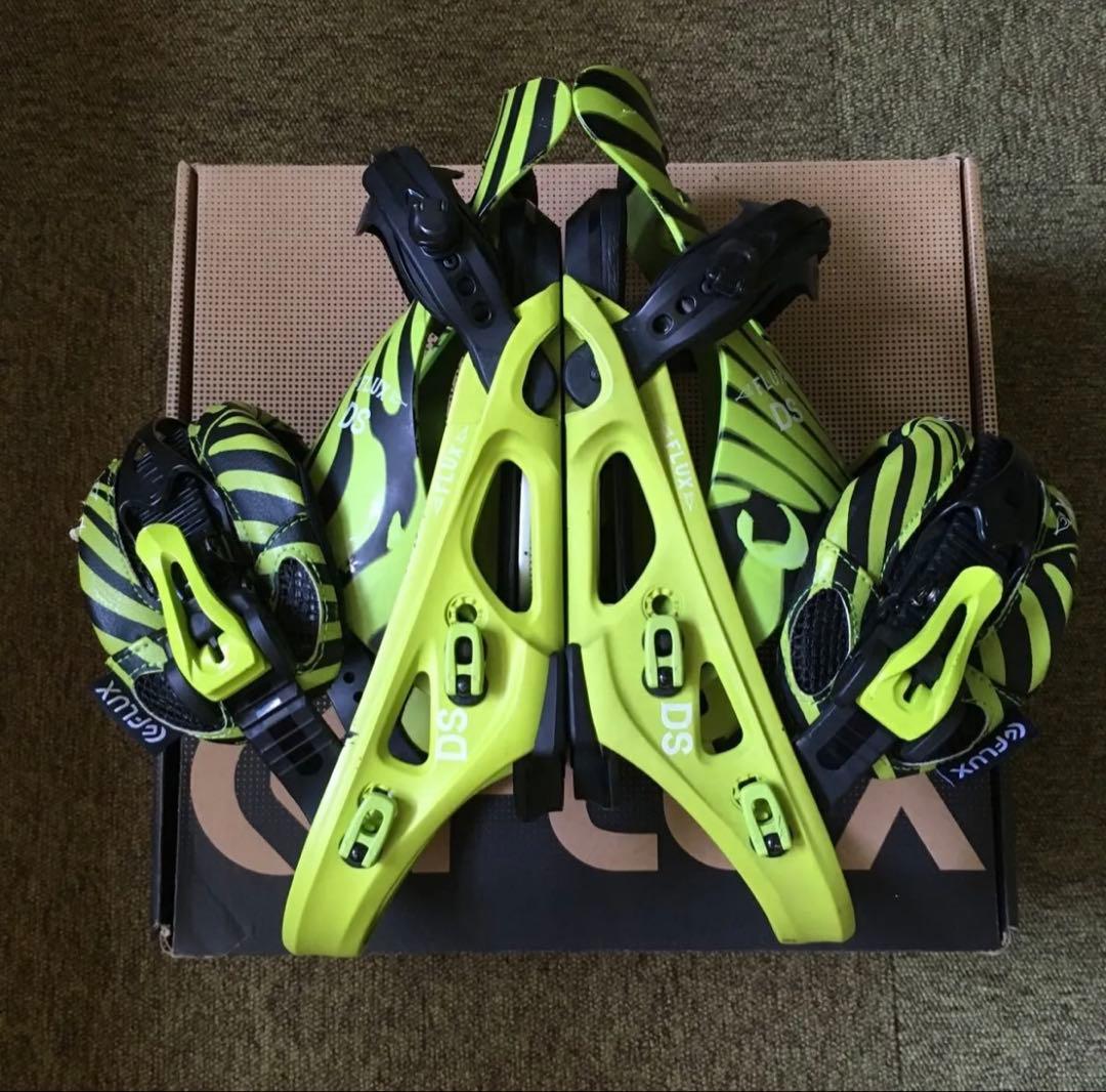 FLUX DS Mサイズ　N.L.GREEN スノーボードビンディング
