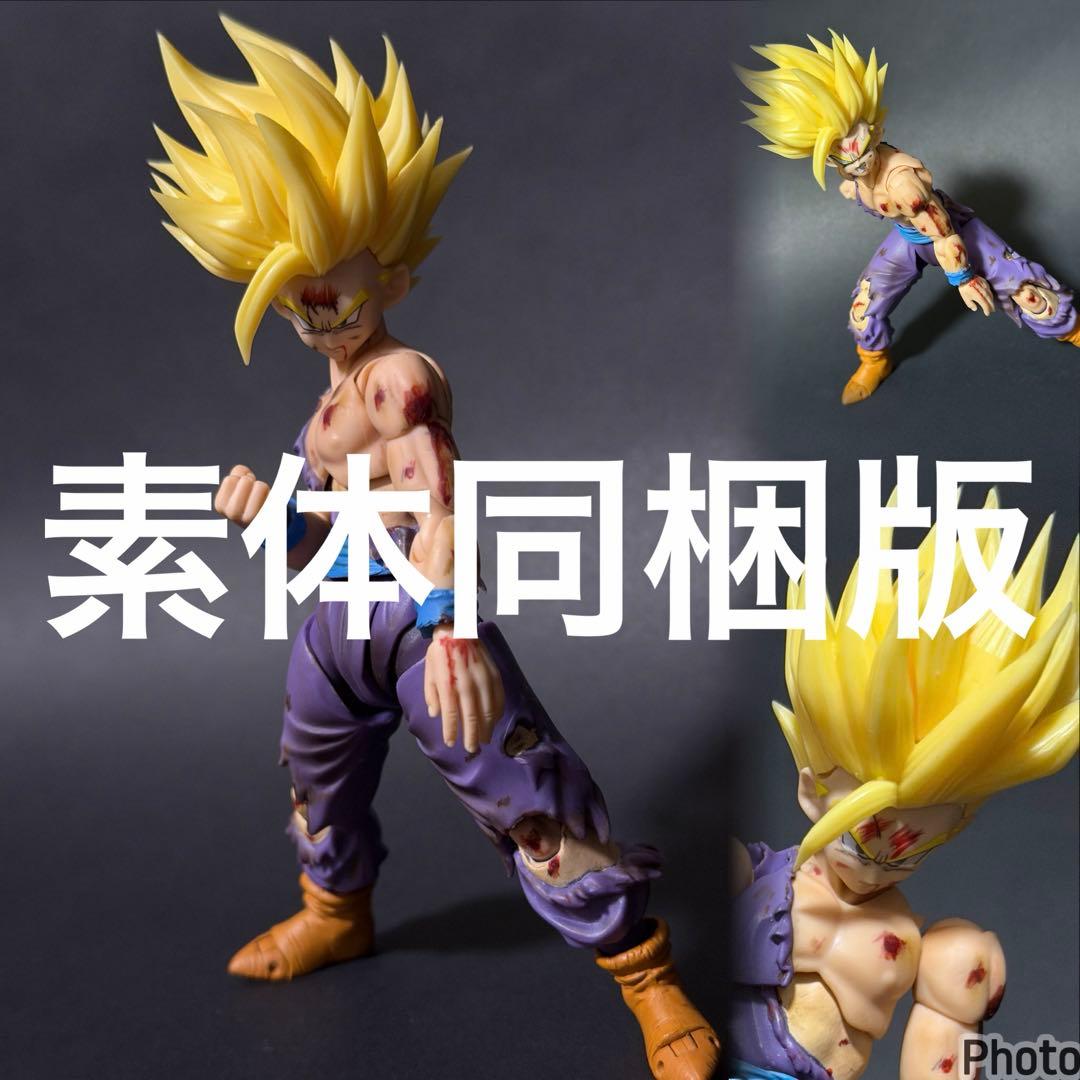 フィギュアーツ スーパーサイヤ人2 孫悟飯 カスタムヘッドパーツ+素体