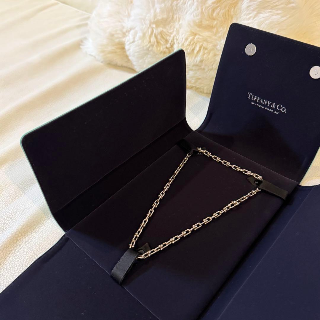 ティファニー ネックレス ハードウェア スモールリンク 直営手配 国内すぐ届く ハードウェア スモールリンク ネックレス