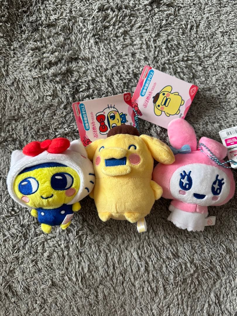 サンリオキャラクターズ×たまごっち ぷりぬいマスコット ラブリっち