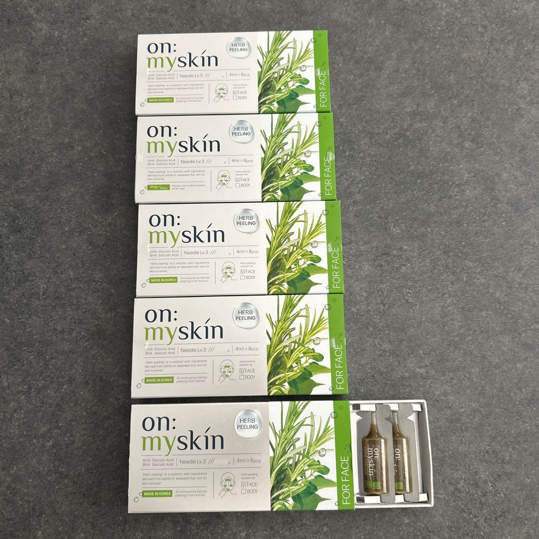on:my skin フェイスパック　8個入り