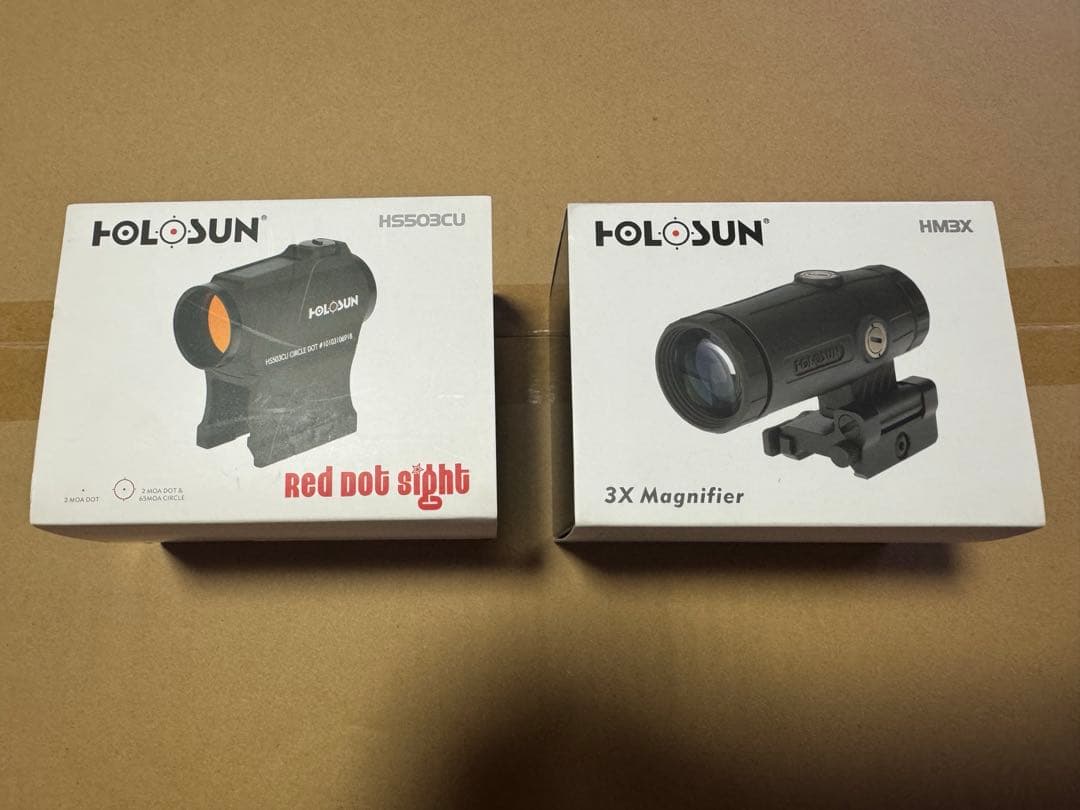 トイガン HOLOSUN HS503CU & HM3X magnifier