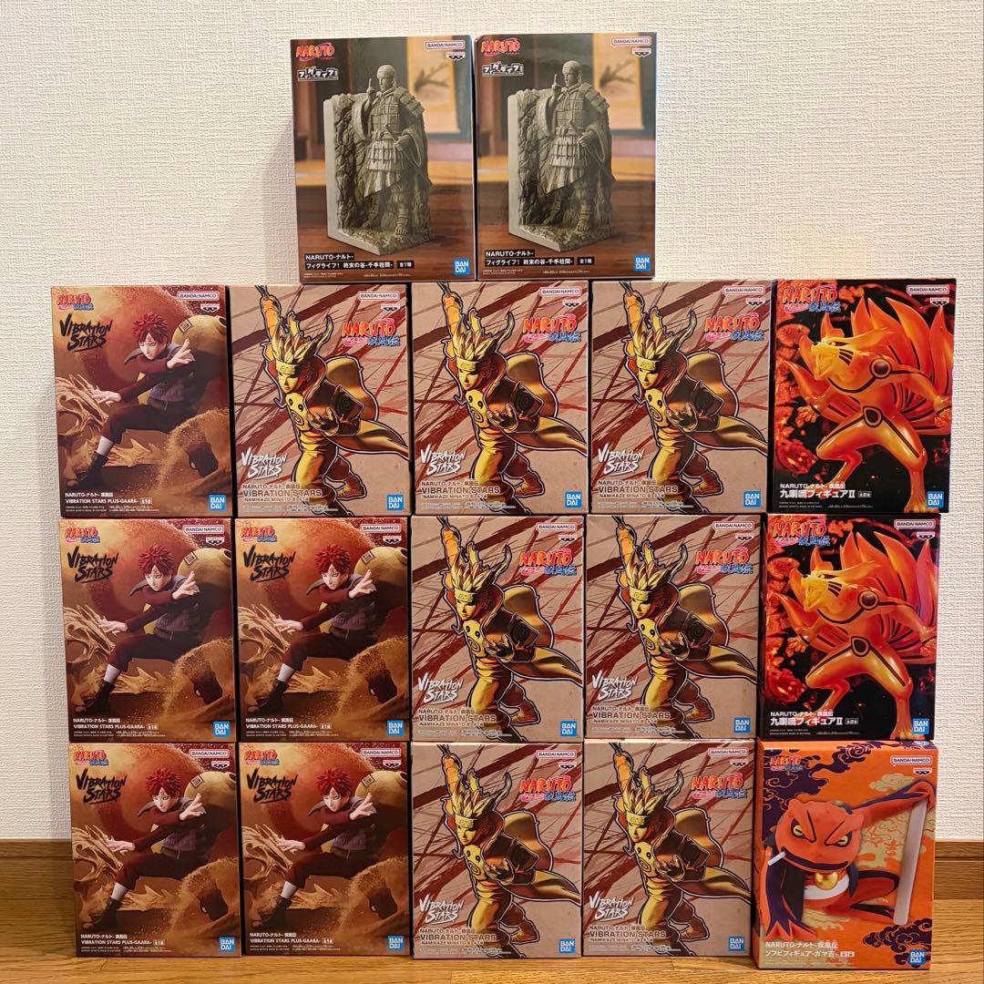 ナルト　NARUTO プライズ　フィギュア　17個セット まとめ売り