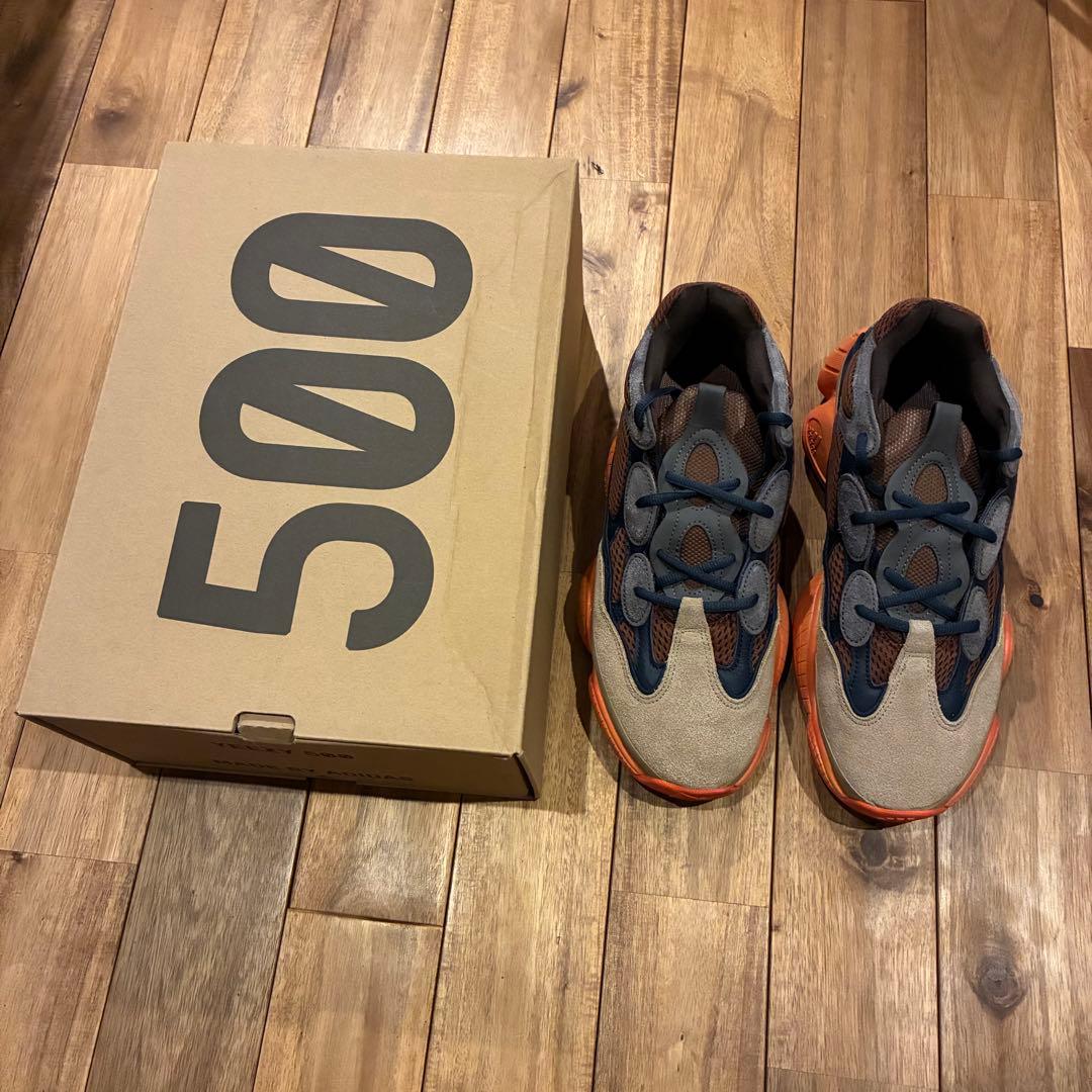 靴 adidas YEEZY 500 Kanye West \"ENFLAME\"