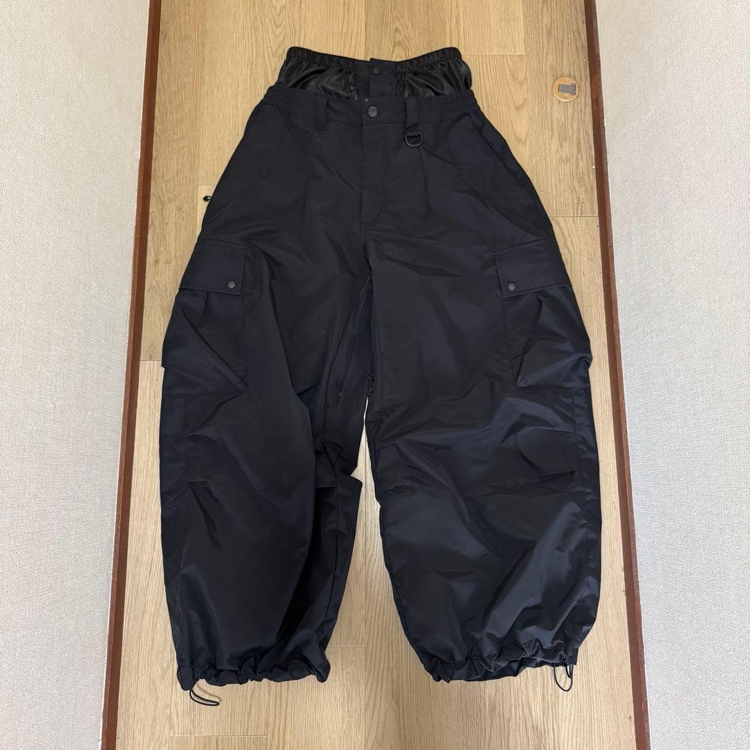 スノーボードウェア パンツ　黒　ブラック　ワイド　koobla gsou