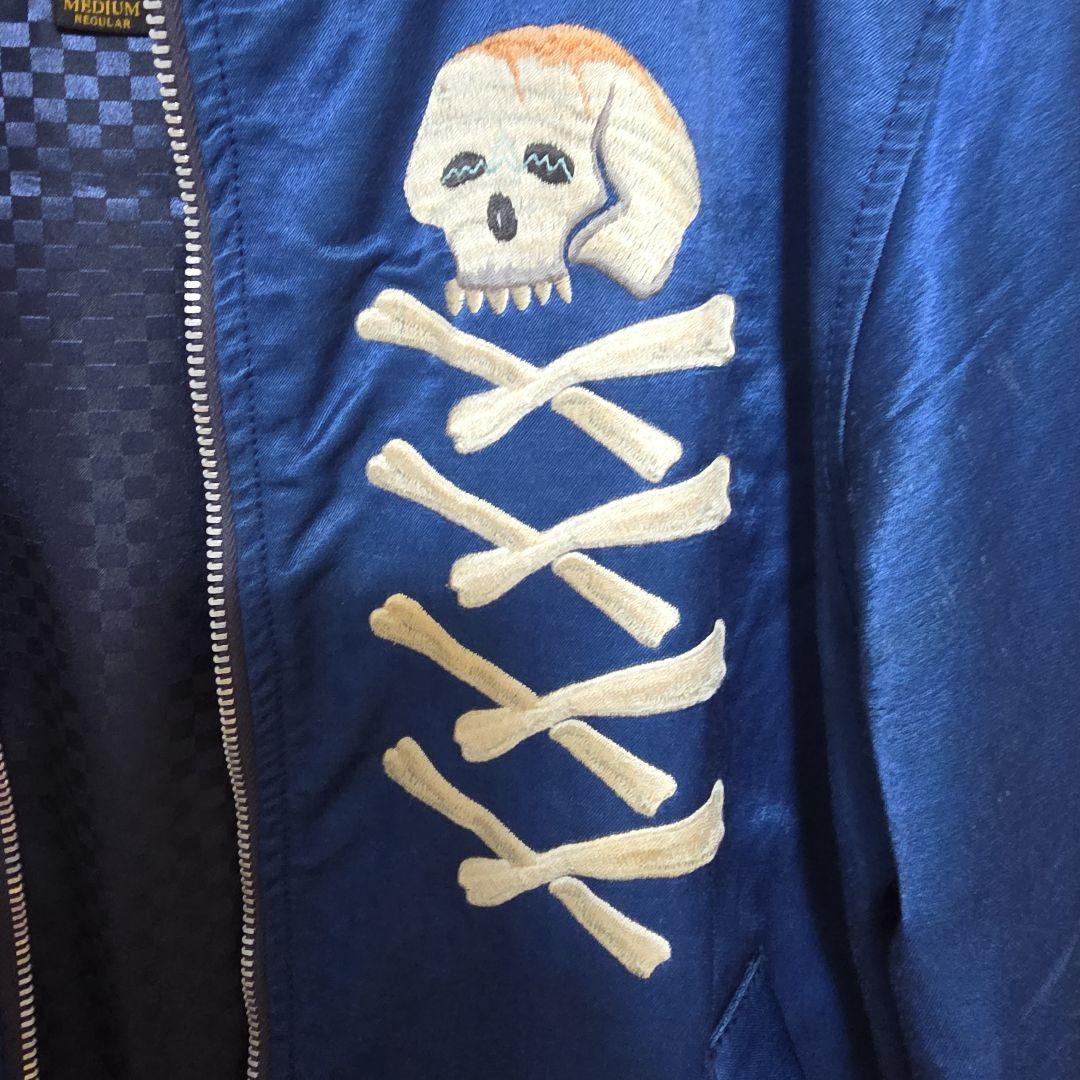 NEIGHBORHOOD スカル刺繍 スカジャン M - メルカリ