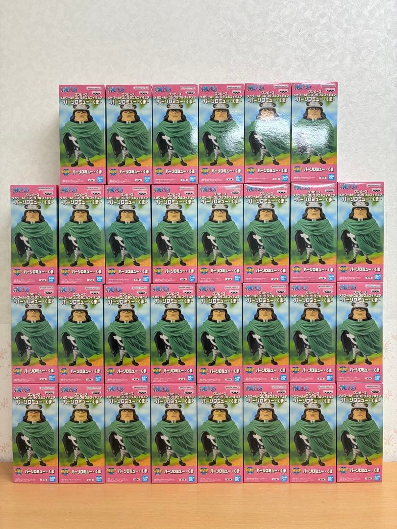 ワンピース メガワールドコレクタブルフィギュア バーソロミュー・くま 30個