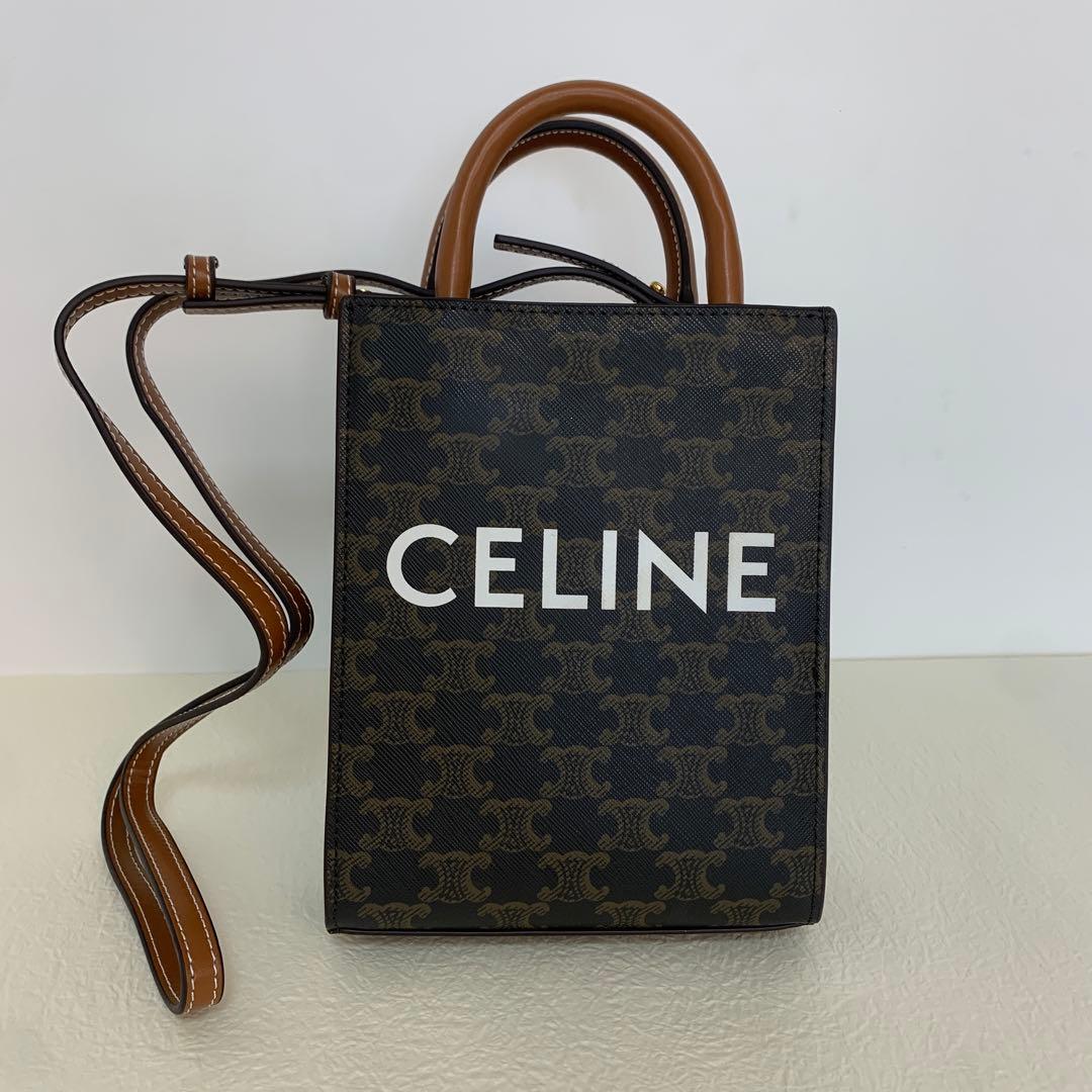 CELINE ロゴ　ショルダーバッグ
