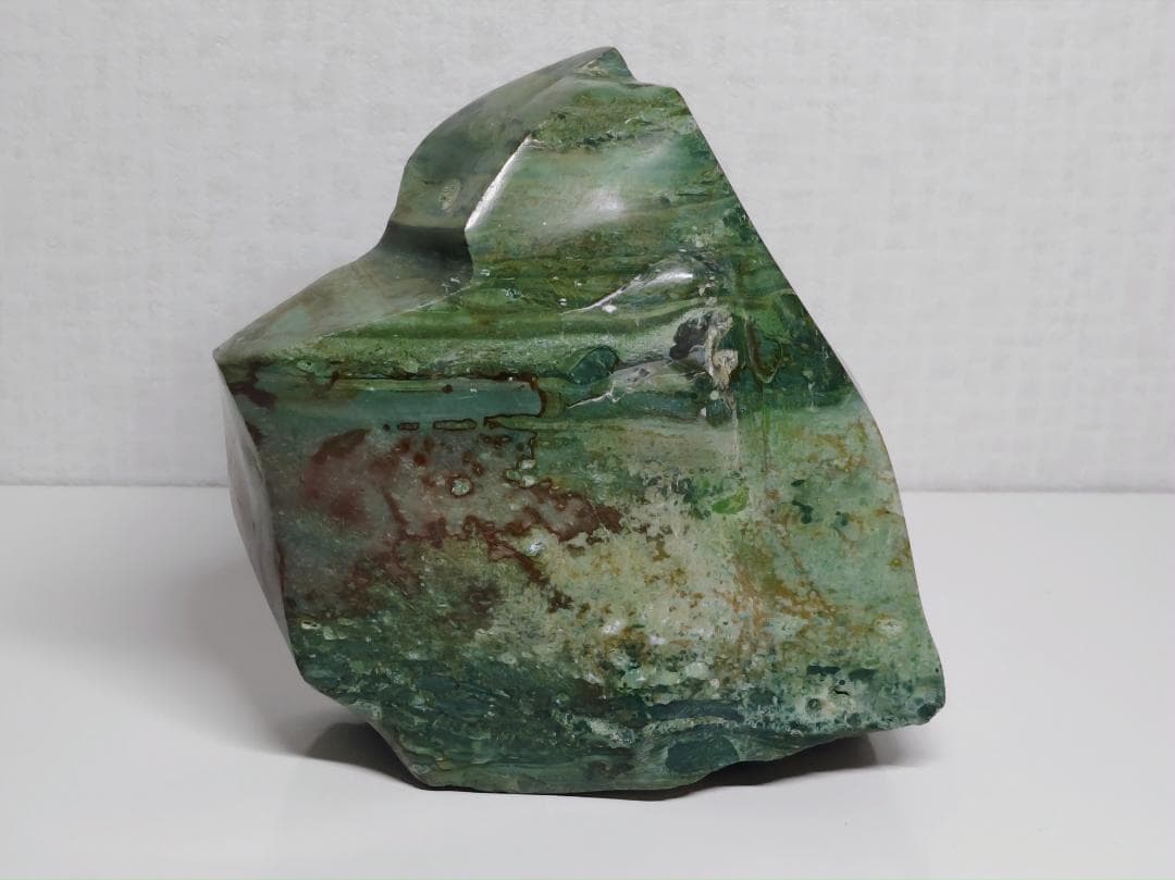 出雲石 1.1kg 碧玉 ジャスパー 瑪瑙 メノウ 鑑賞石 自然石 原石 鉱石