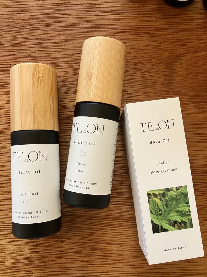 TEON/テオンユーティリティオイル、お風呂用オイル3個セット
