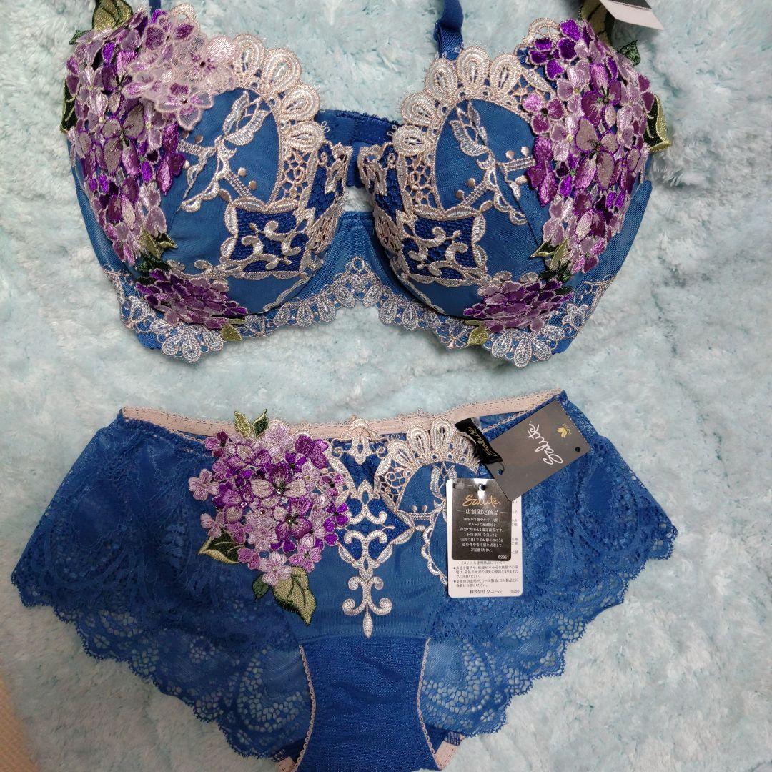 ワコール サルート 店舗限定 モロッコ 49G IV ブラ ショーツ