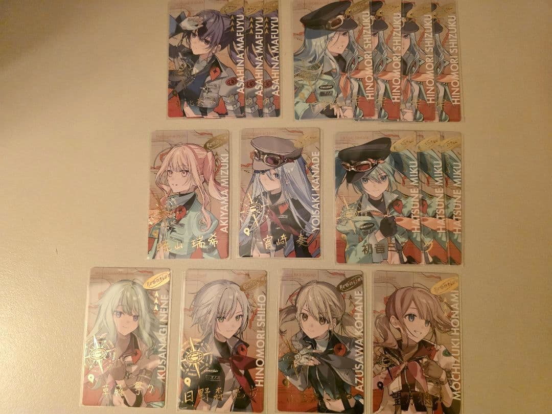 プロセカ セカライ エピカ 箔押し ノーマル コースター まとめ売り おまけ付き