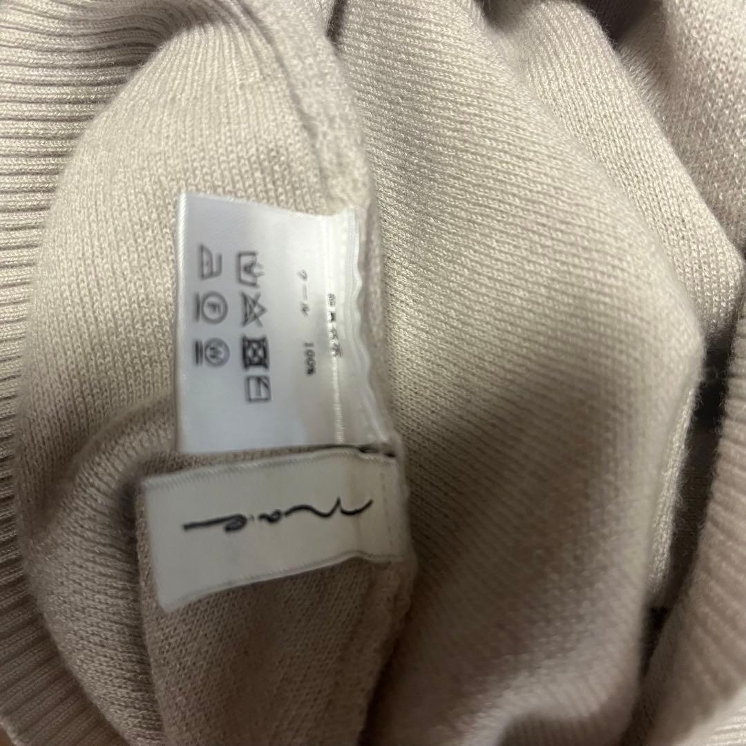 Na.e nae EVER SERIES クルーネックニット グレージュ - メルカリ