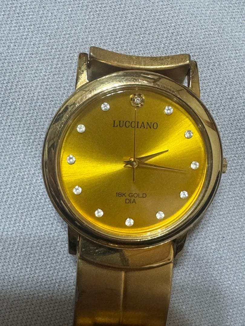 LUCCIANO 18Kゴールド時計 G722-09.B