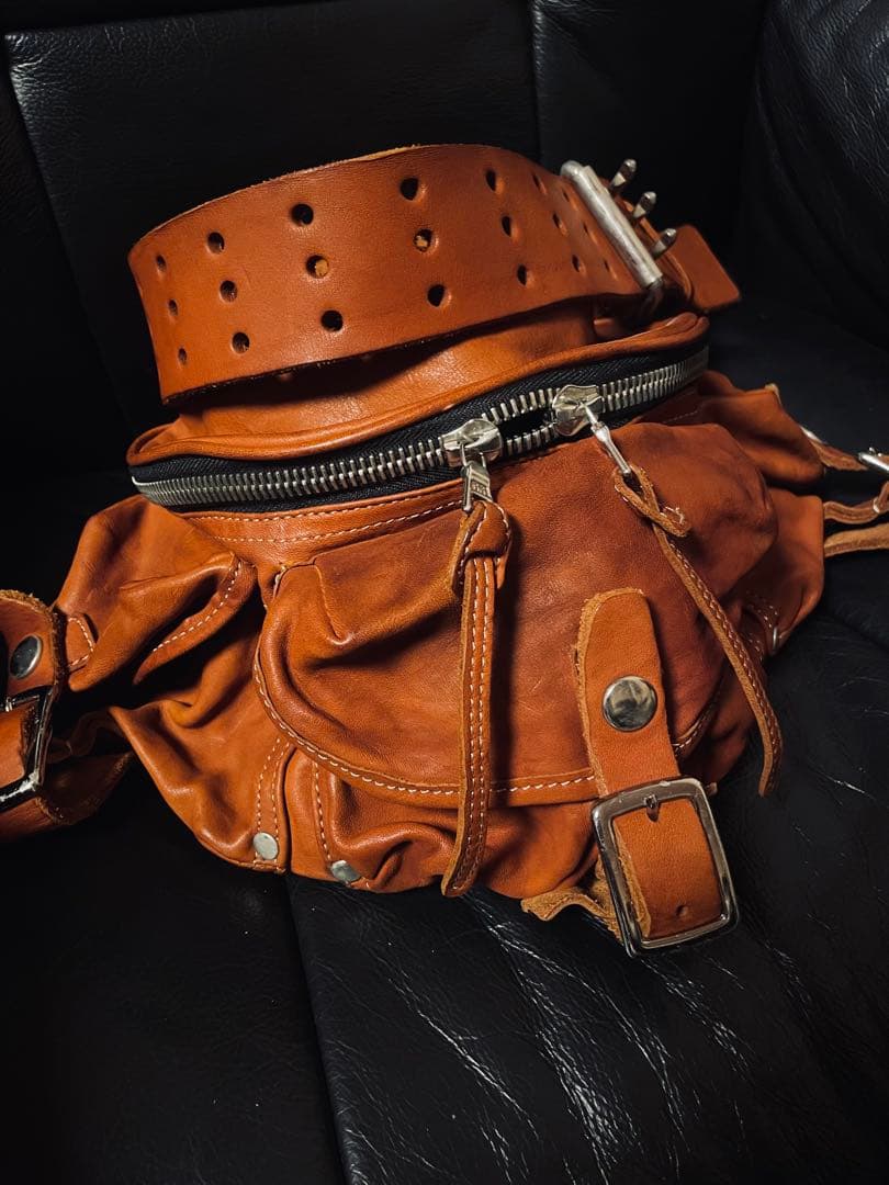 今期　未使用品　バックラッシュ　ジャパンショルダー　3pin バッグ　ブラウン