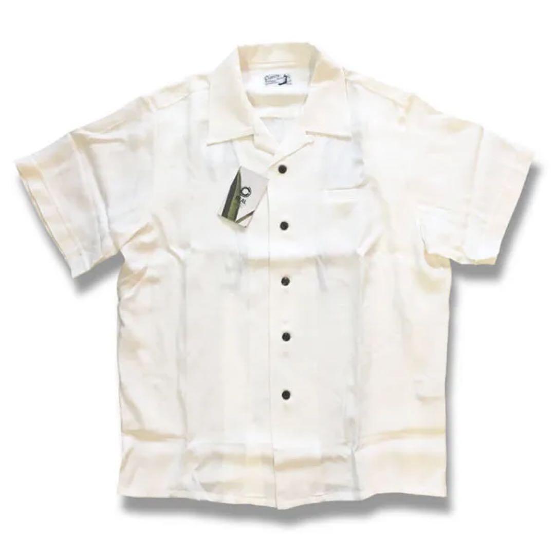 【未使用】超限定Cloveru レーヨン ハワイアンシャツ