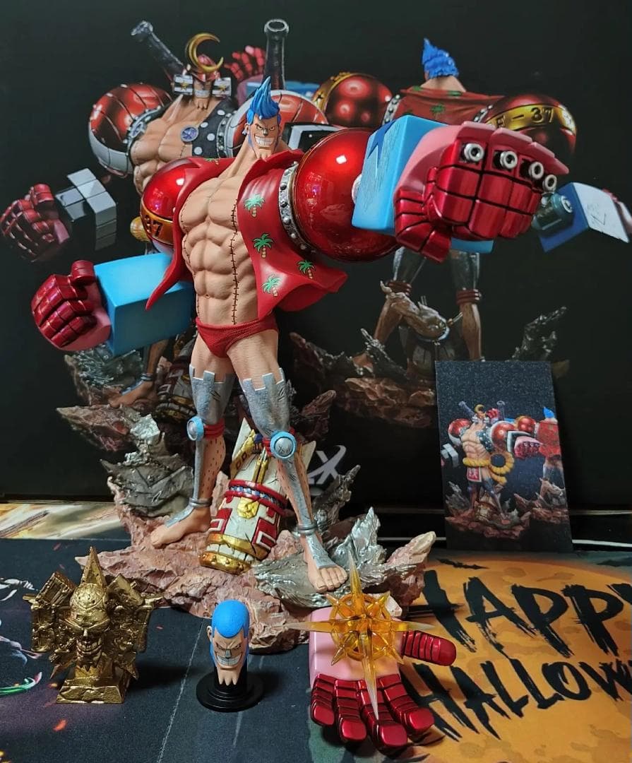 ワンピース 鉄人フランキー フィギュア ガレージキット LXスタジオ ワンピース 鉄人フランキー フィギュア ガレージキット LXスタジオ