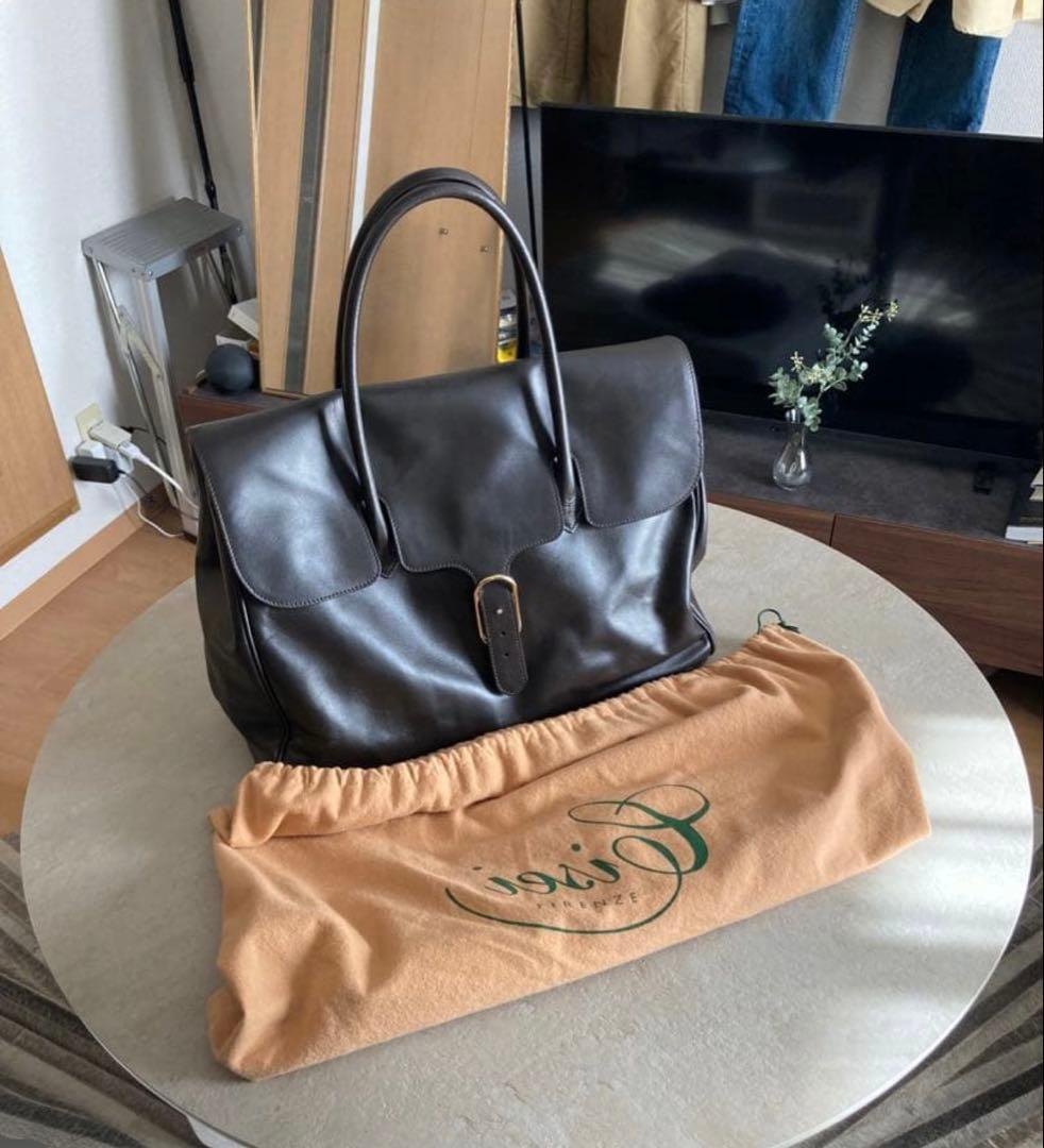 cisei 981 LD FLAP TOTE Col.T.Moroダークブラウン