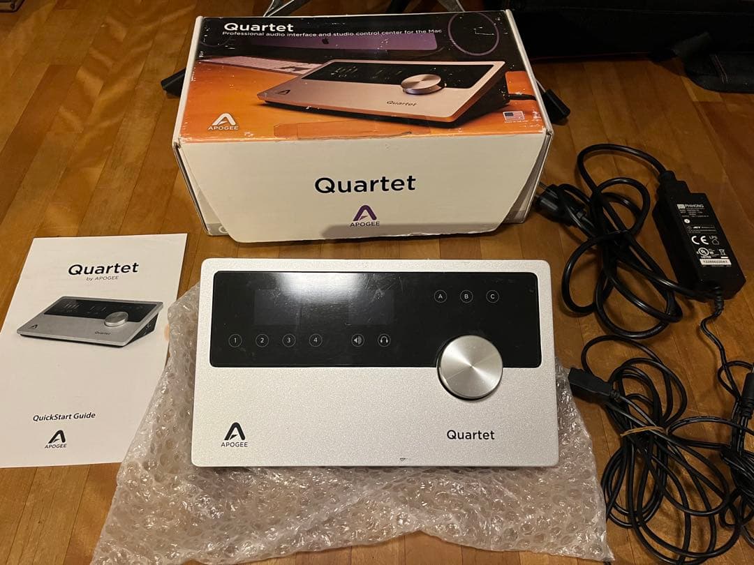 値下げ　Apogee Quartet オーディオインターフェイス Amazon.co.jp: Apogee Quartet USBオーディオインターフェイス【正規
