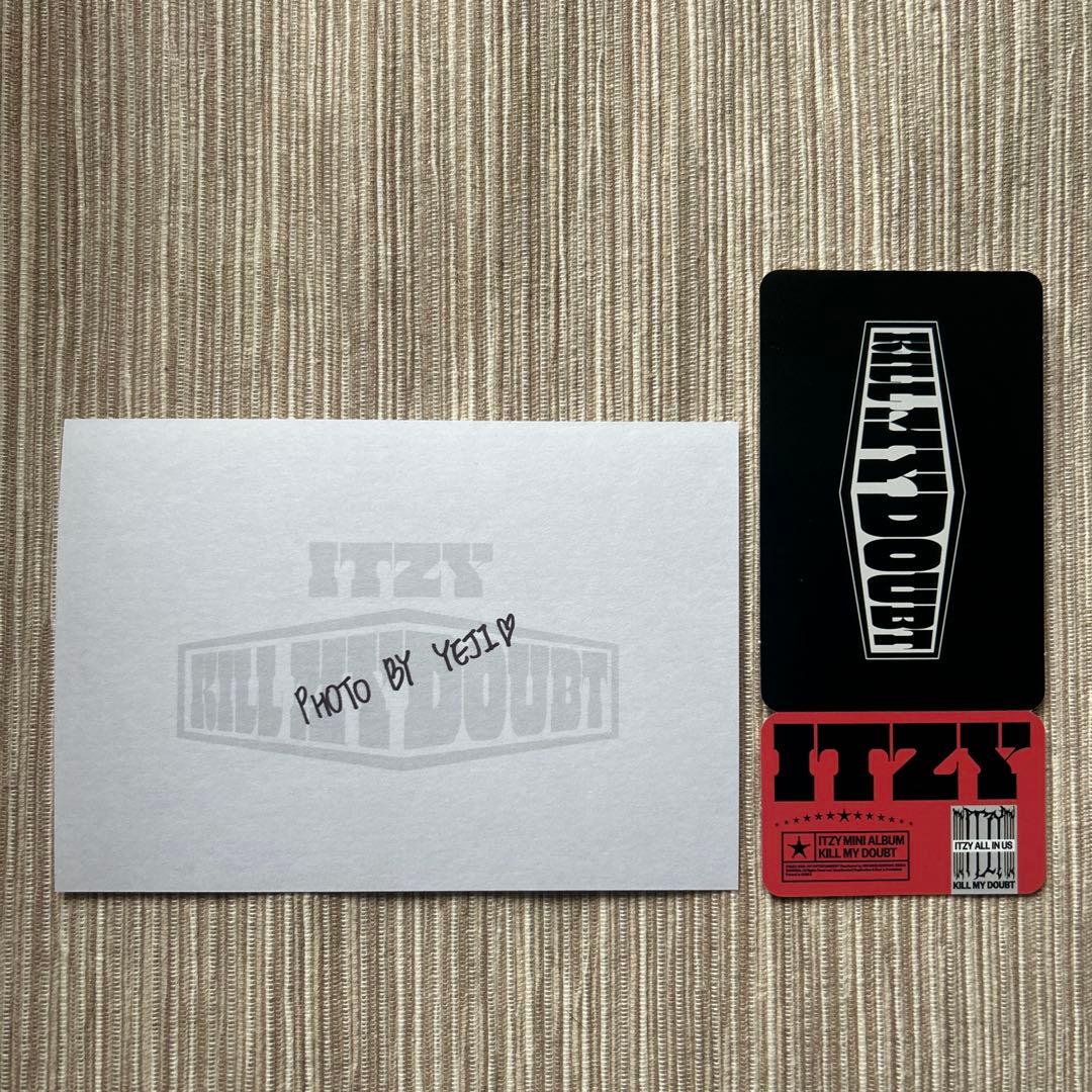 ITZY リュジン kill my doubt ポストカード チケット セット② - メルカリ