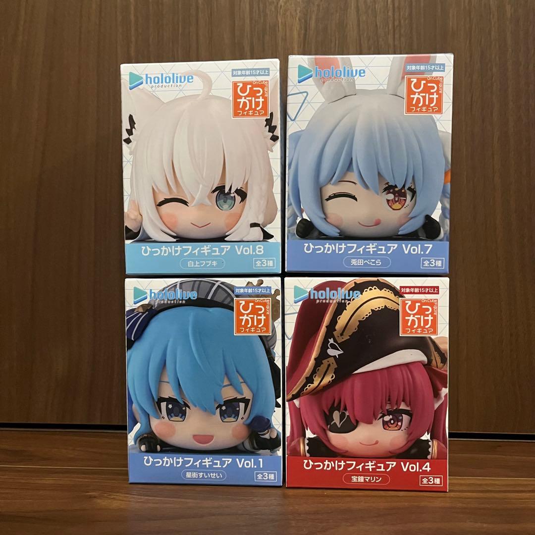4種セット】ホロライブ ひっかけフィギュア Vol.1,4,7,8 - メルカリ
