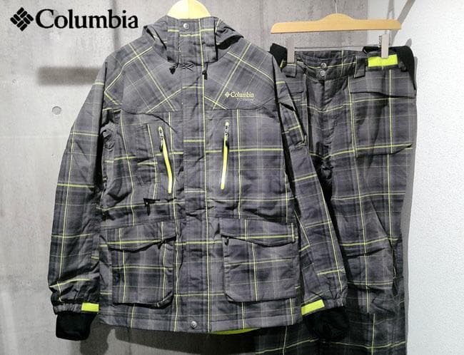 美品 コロンビア セブンサミットII ジャケット パンツ スノーウエア上下セット