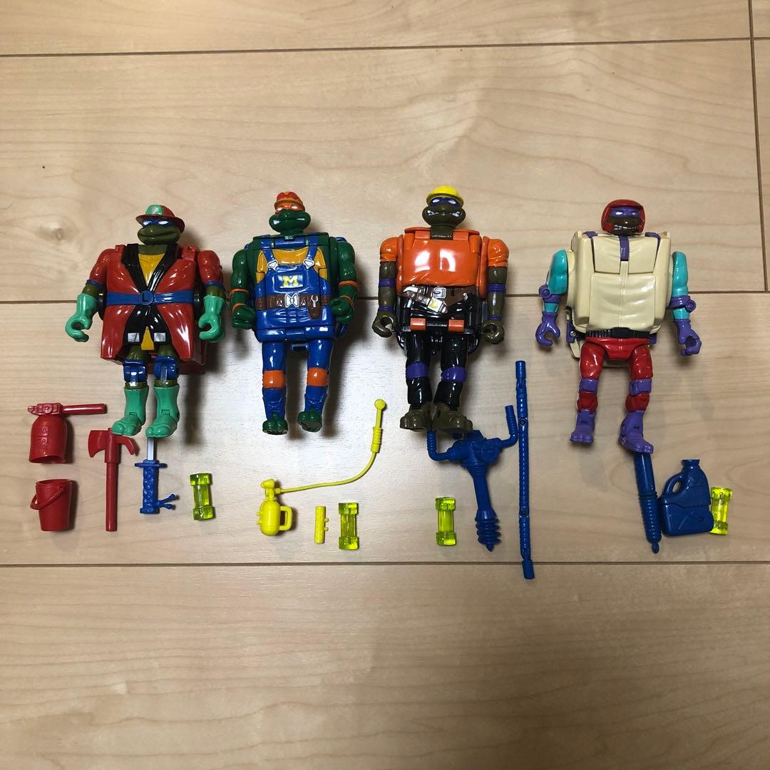 ミュータントタートルズ フィギュア 4体セット　マシンフィギュア ミュータント タートルズ フィギュア4体セット TMNT - メルカリ