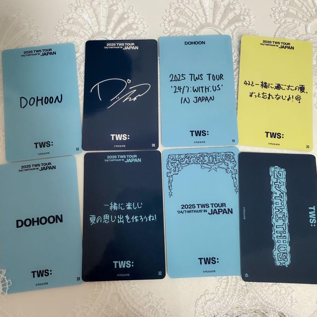 TWS JAPAN TOUR フォトカード ドフン コンプリート - メルカリ