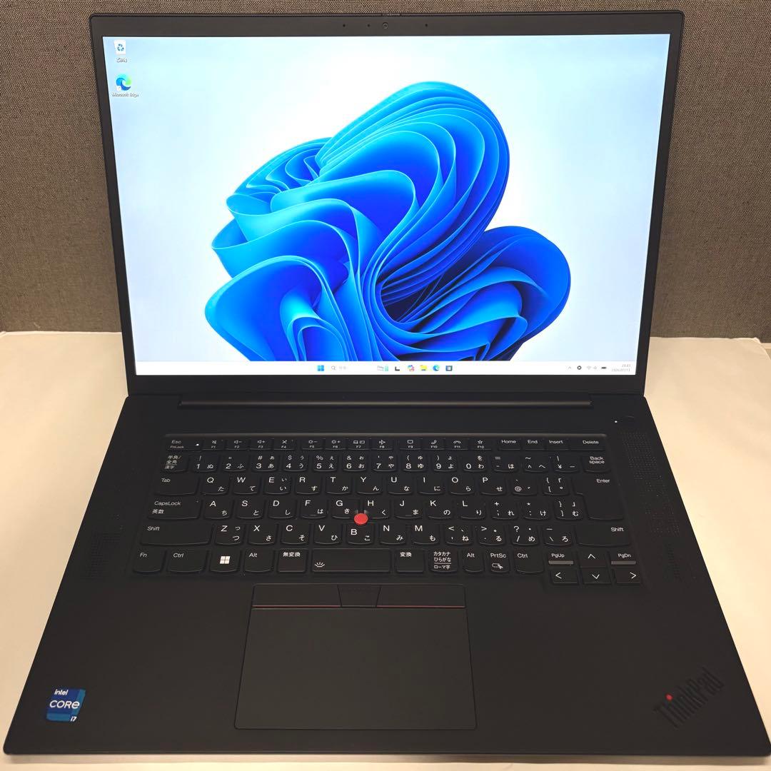 lenovo P1 gen4 i7 11世代 32GB 512GB