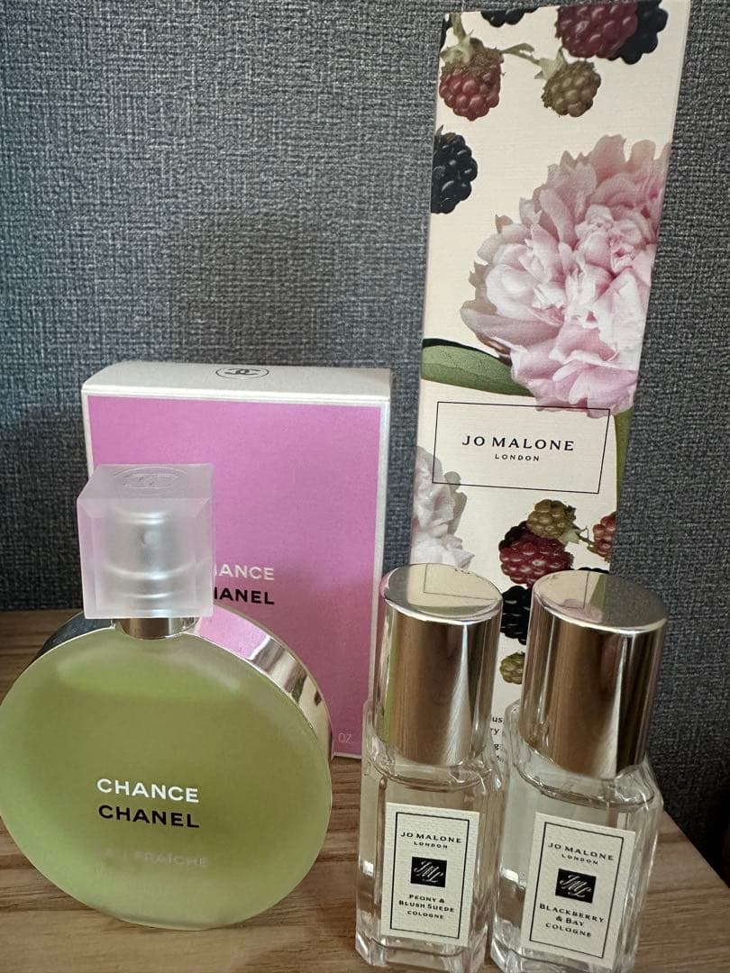 CHANELヘアミストオーフレッシュJOMALONE ブラックベイ　ピオニー