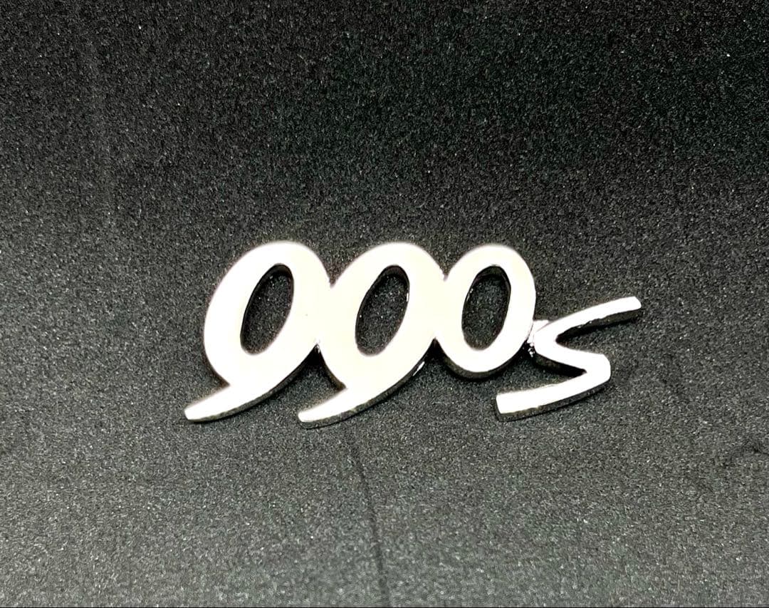 マツダ　NDロードスター 990Sオリジナルエンブレム　（クロームメッキ塗装） カラー エンブレム 送料無料 ND5RC/ND5RE ロードスター 後期