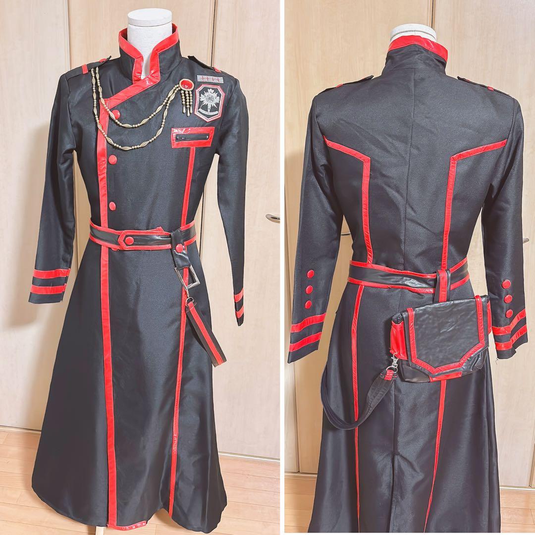 D.Gray-man 神田ユウ コスプレ 衣装 三期団服 ウィッグ