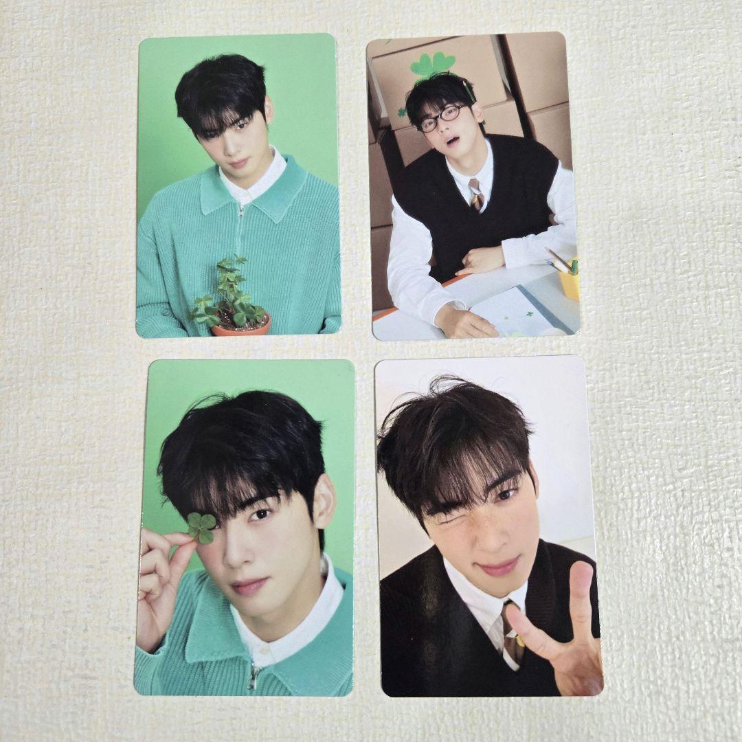 ASTRO チャウヌ 2026 シーグリ MD トレカ 4枚 ② - メルカリ