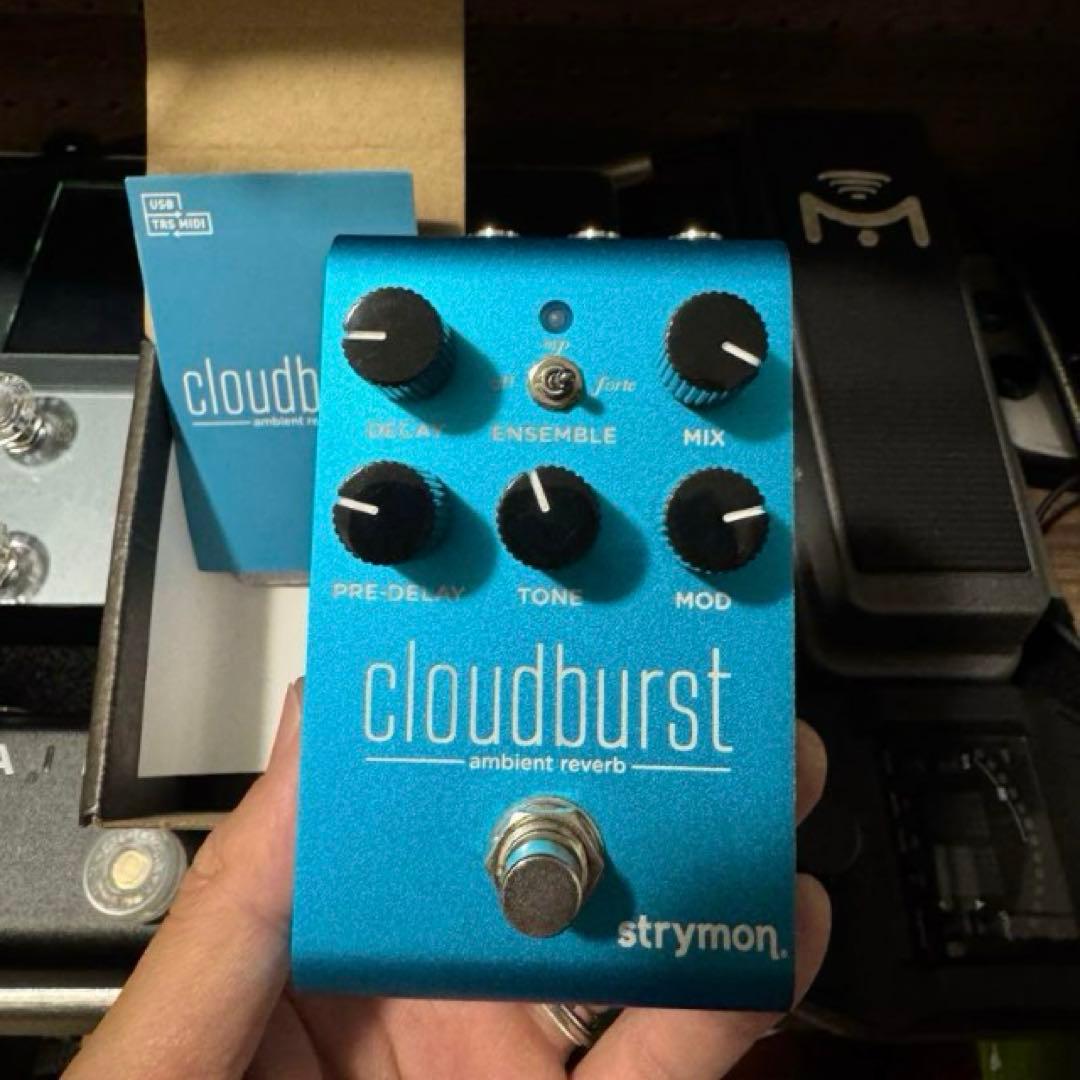Strymon cloudburst クラウドバースト　リバーブ　reverb