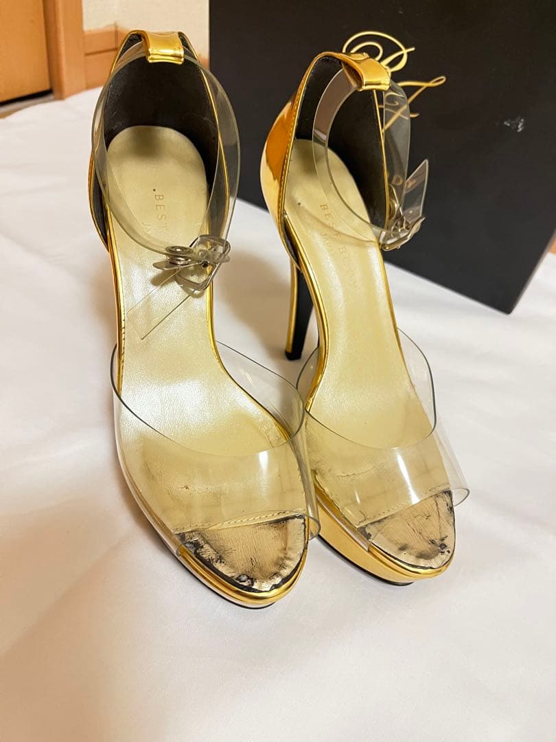 BEST BODY JAPAN 公式 ゴールド ハイヒール - メルカリ