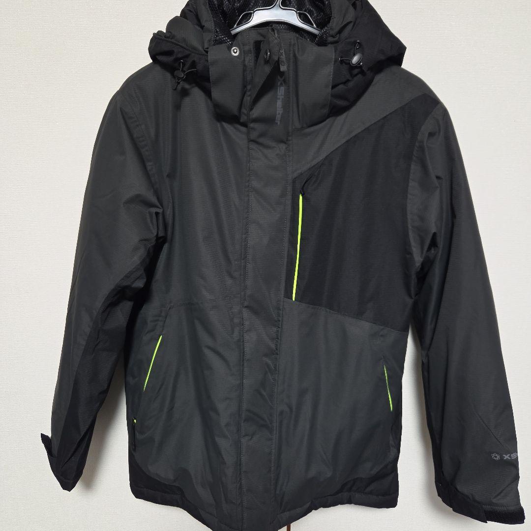 「新品未使用」X-Shelter フード付きジャケット ブラック