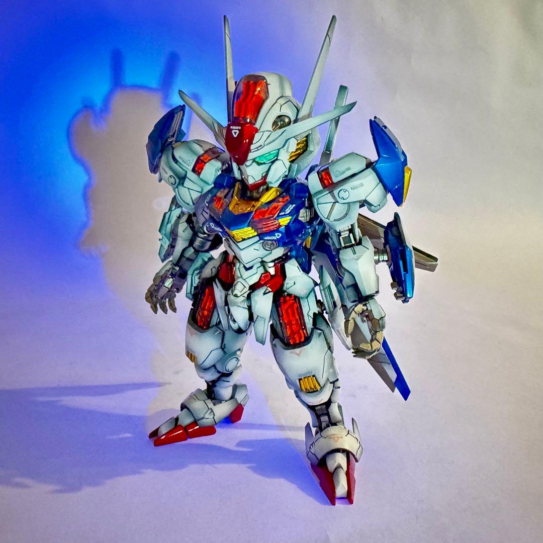 MGSD ガンダムエアリアル 塗装済み完成品 ガンプラ - メルカリ
