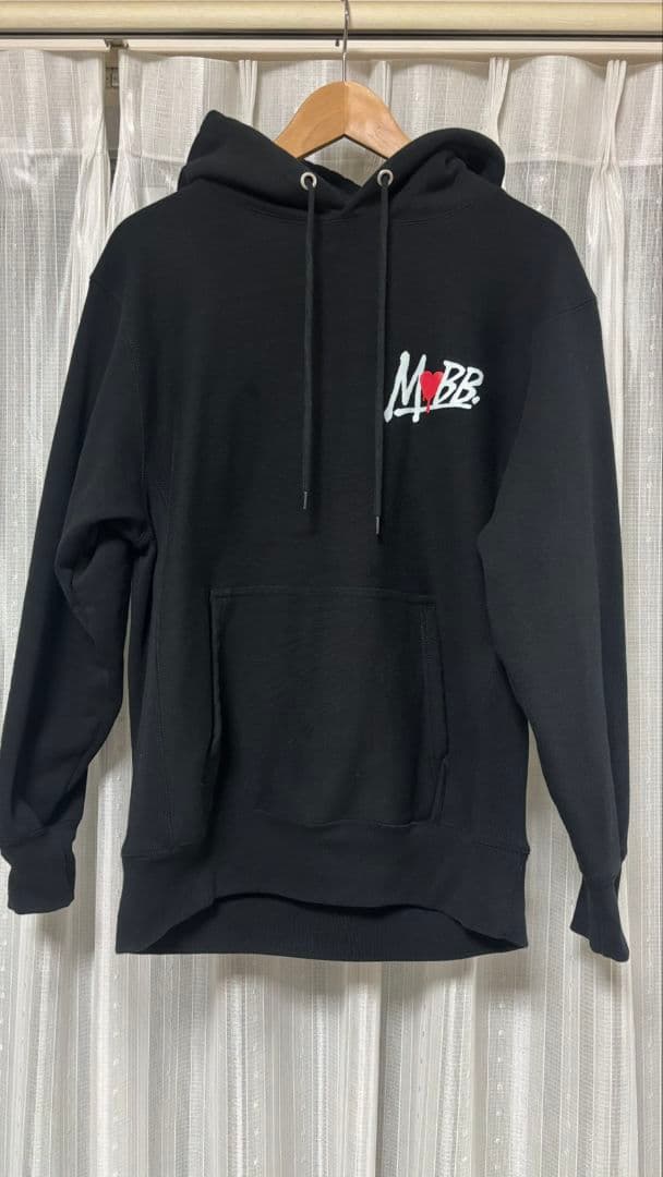 お値下げMOBB ハートデザイン ブラックパーカー HEART DRIP ZIP HOODIE -BLACK- | WALKIN STORE WEB SHOP