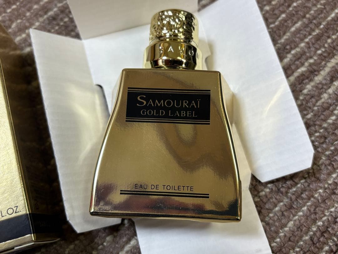 【未使用】激レアSAMOURAI GOLD LABEL オードトワレ　50ml