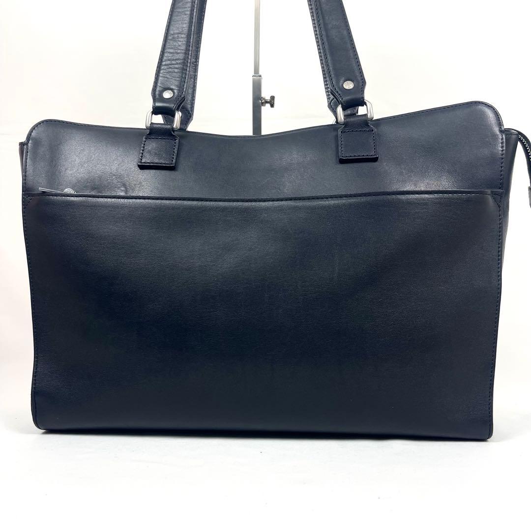 アニアリ トートバッグ フロントダブルポケット ビジネス可能