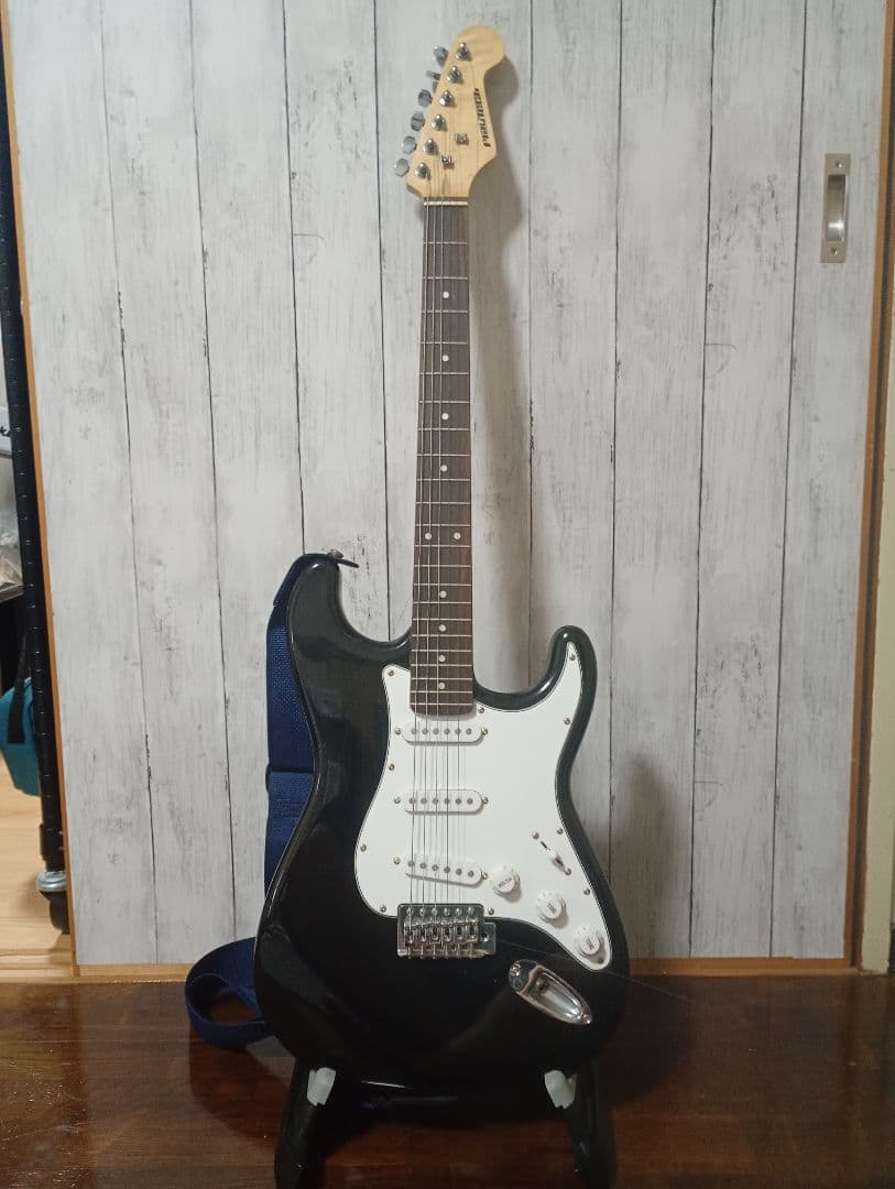 プレイテック ブラック エレキギター ソフトケース付き その2